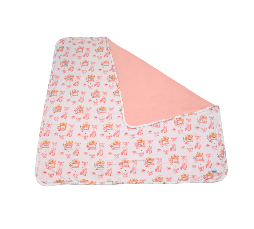 Pretty in pink  beautiful blanket swaddling, nursing security blanket, strollers preschool naps toddler blanket ecosoft buttery soft